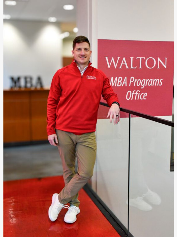 Red MBA QuarterZips image