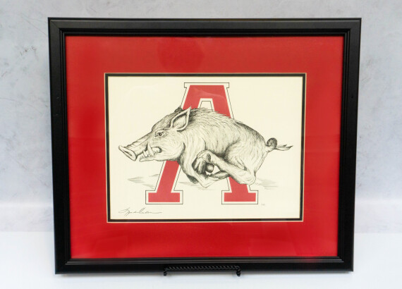 Classic Razorback Print image