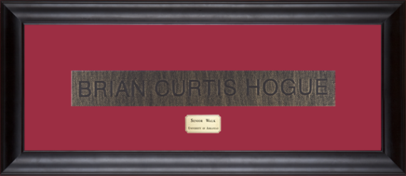Framed Rubbing - 1 name image