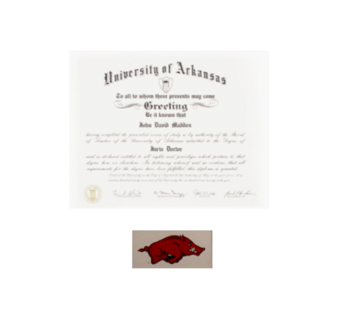 diploma and hog